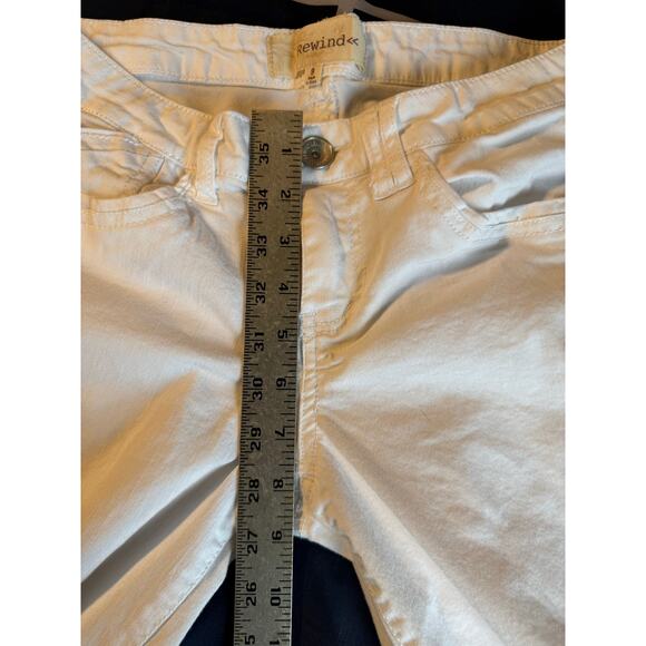 Rewind White Skinny Jeans - Size 9 - Picture 6 of 7